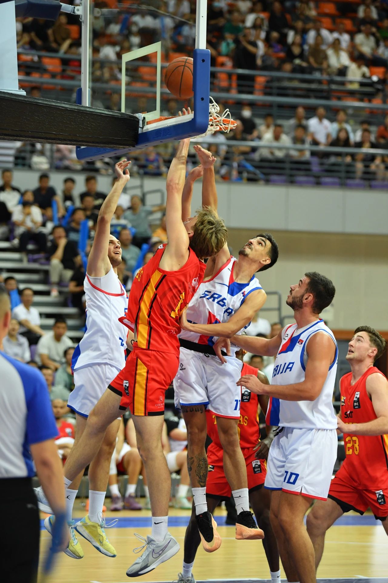 篮球赛场上的精彩瞬间令人难忘，引发球迷追捧